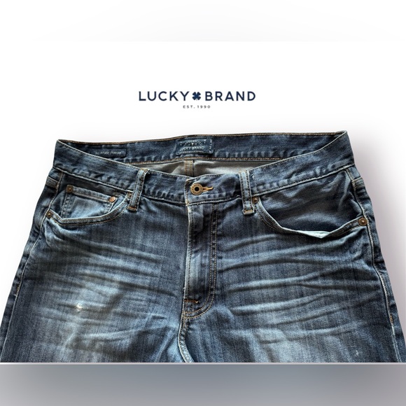 🛍️SALE🛍️ Lucky Brand 361 Vintage Straight Men's Blue Jeans - Picture 5 of 9